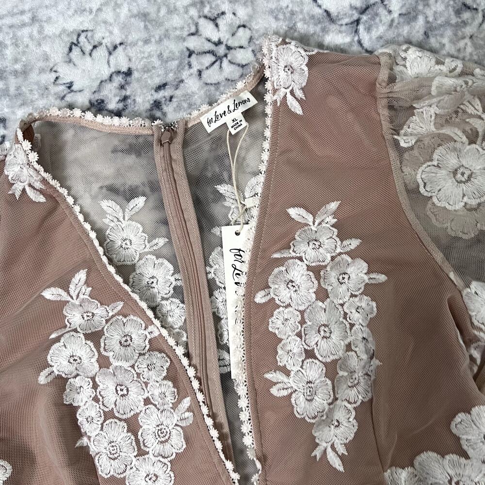 For Love & Lemons Temecula Jumpsuit Sz XL - Picture 4 of 9